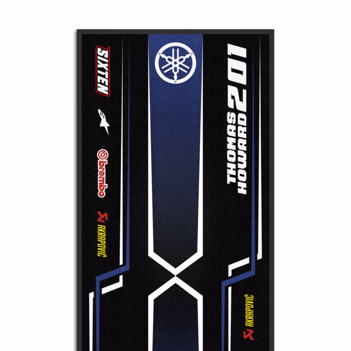 Tapis Personnalisé Moto et Motorsport Yamaha