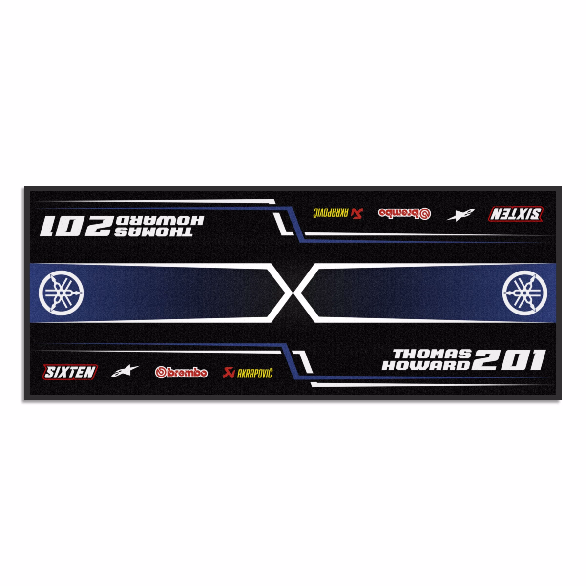 Tapis Personnalisé Moto et Motorsport Yamaha
