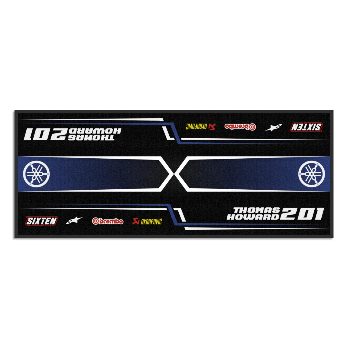 Tapis Personnalisé Moto et Motorsport Yamaha