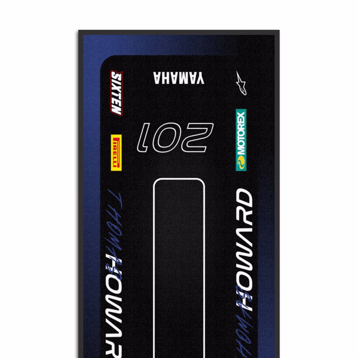 Tapis Personnalisé Moto et Motorsport Yamaha