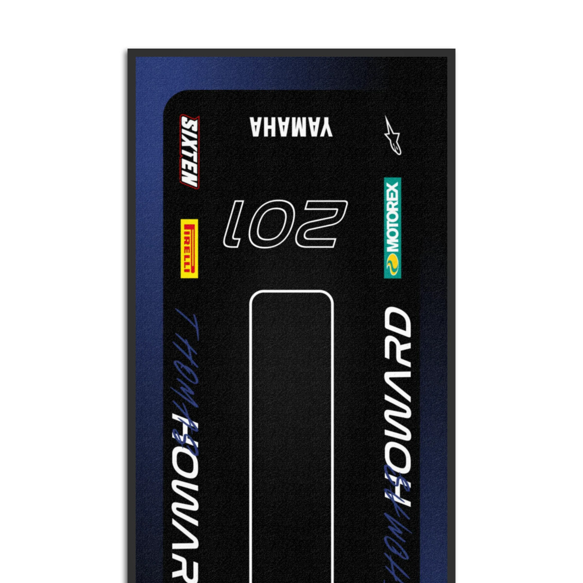 Tapis Personnalisé Moto et Motorsport Yamaha