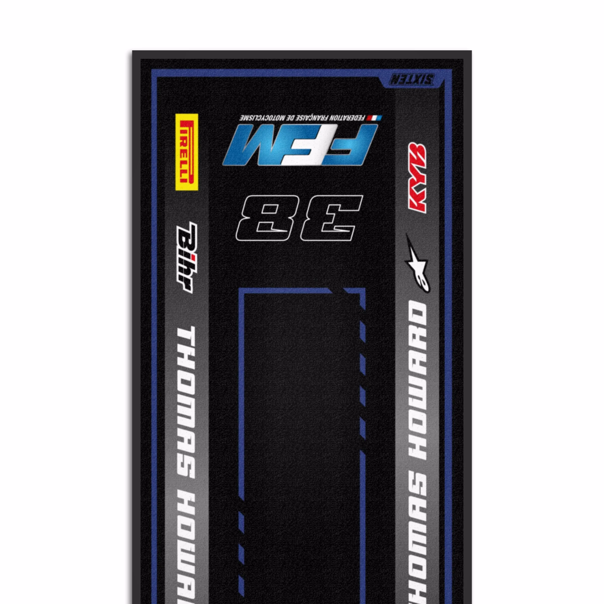 Tapis Personnalisé Moto et Motorsport Yamaha