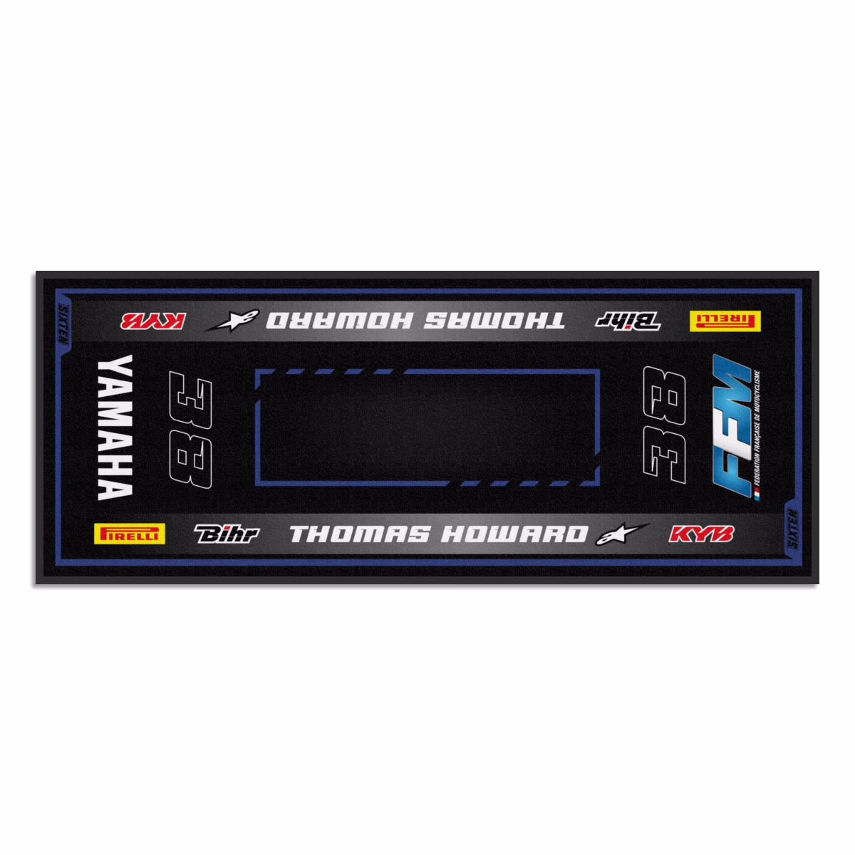 Tapis Personnalisé Moto et Motorsport Yamaha