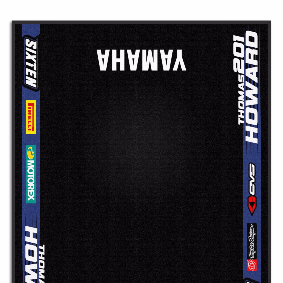 Tapis Personnalisé Moto et Motorsport Yamaha