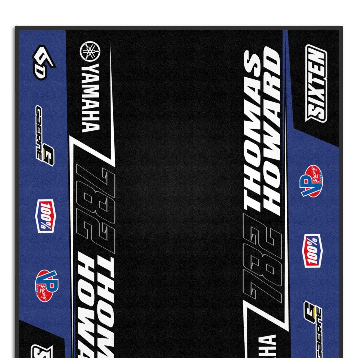 Tapis Personnalisé Moto et Motorsport Yamaha