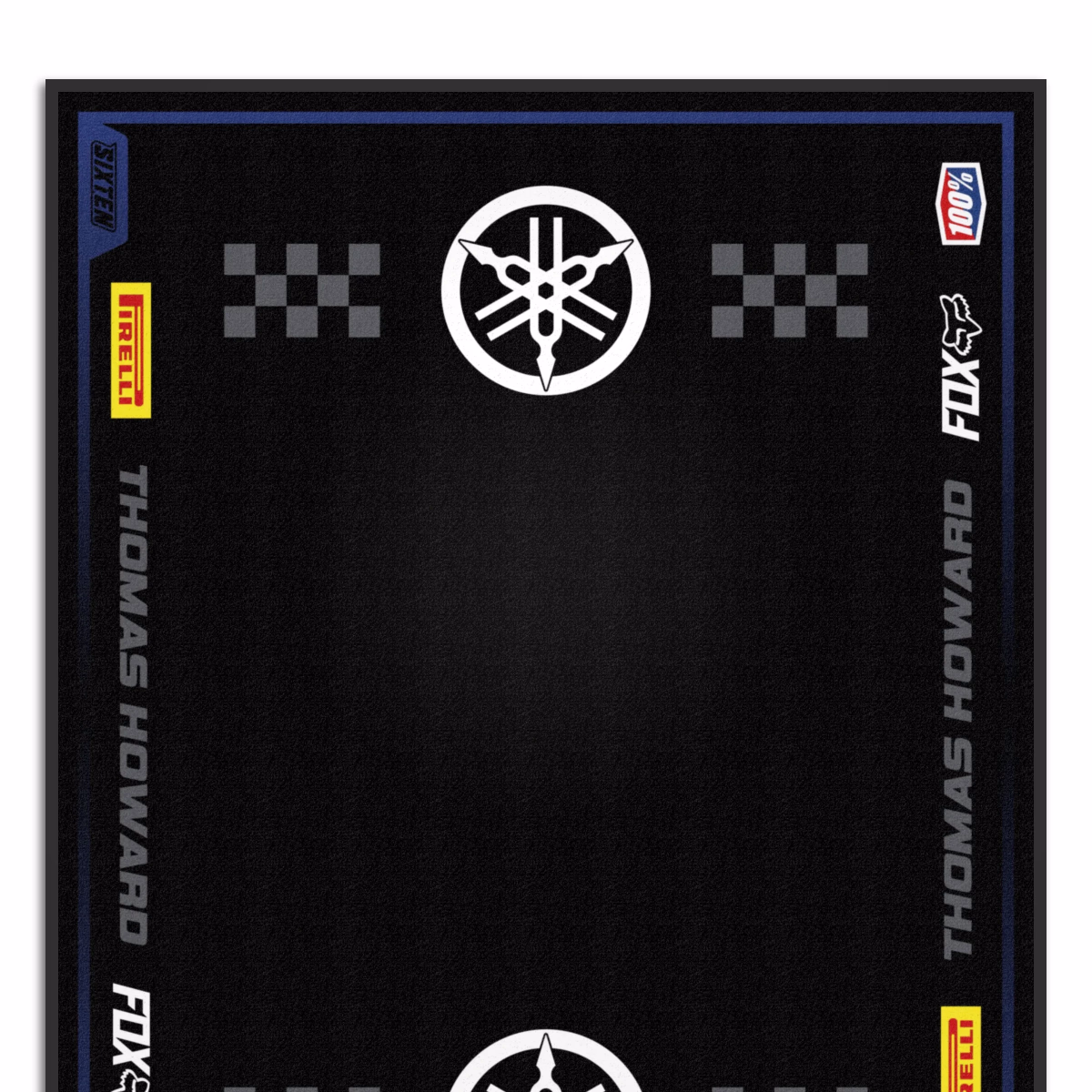 Tapis Personnalisé Moto et Motorsport Yamaha