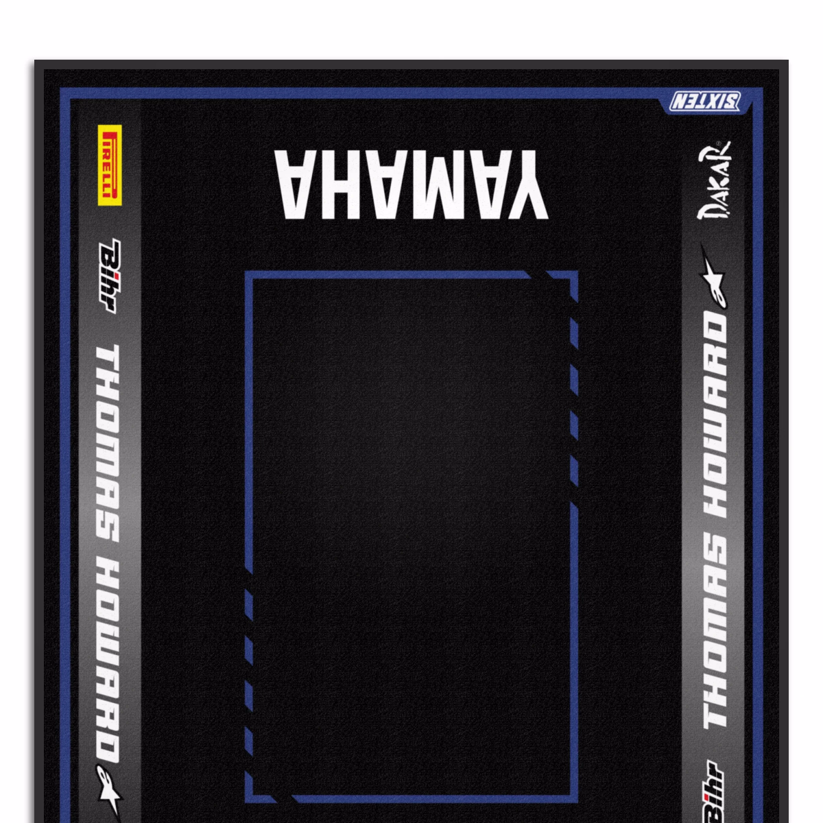 Tapis Personnalisé Moto et Motorsport Yamaha