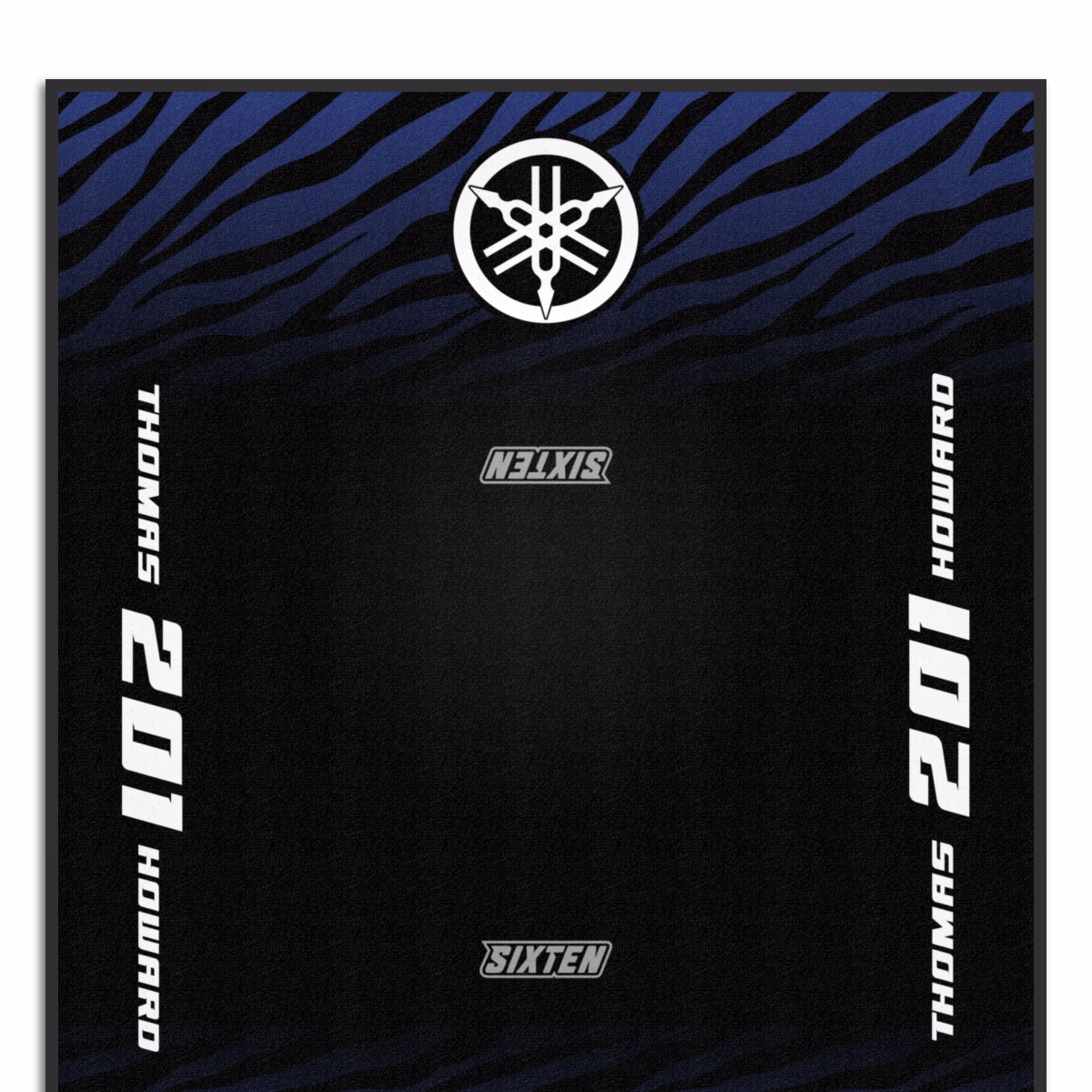 Tapis Personnalisé Moto et Motorsport Yamaha