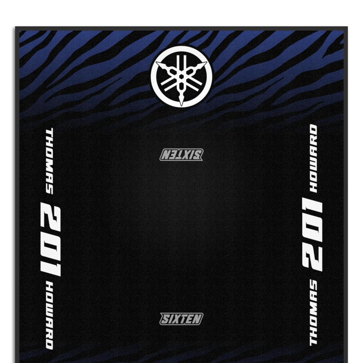 Tapis Personnalisé Moto et Motorsport Yamaha