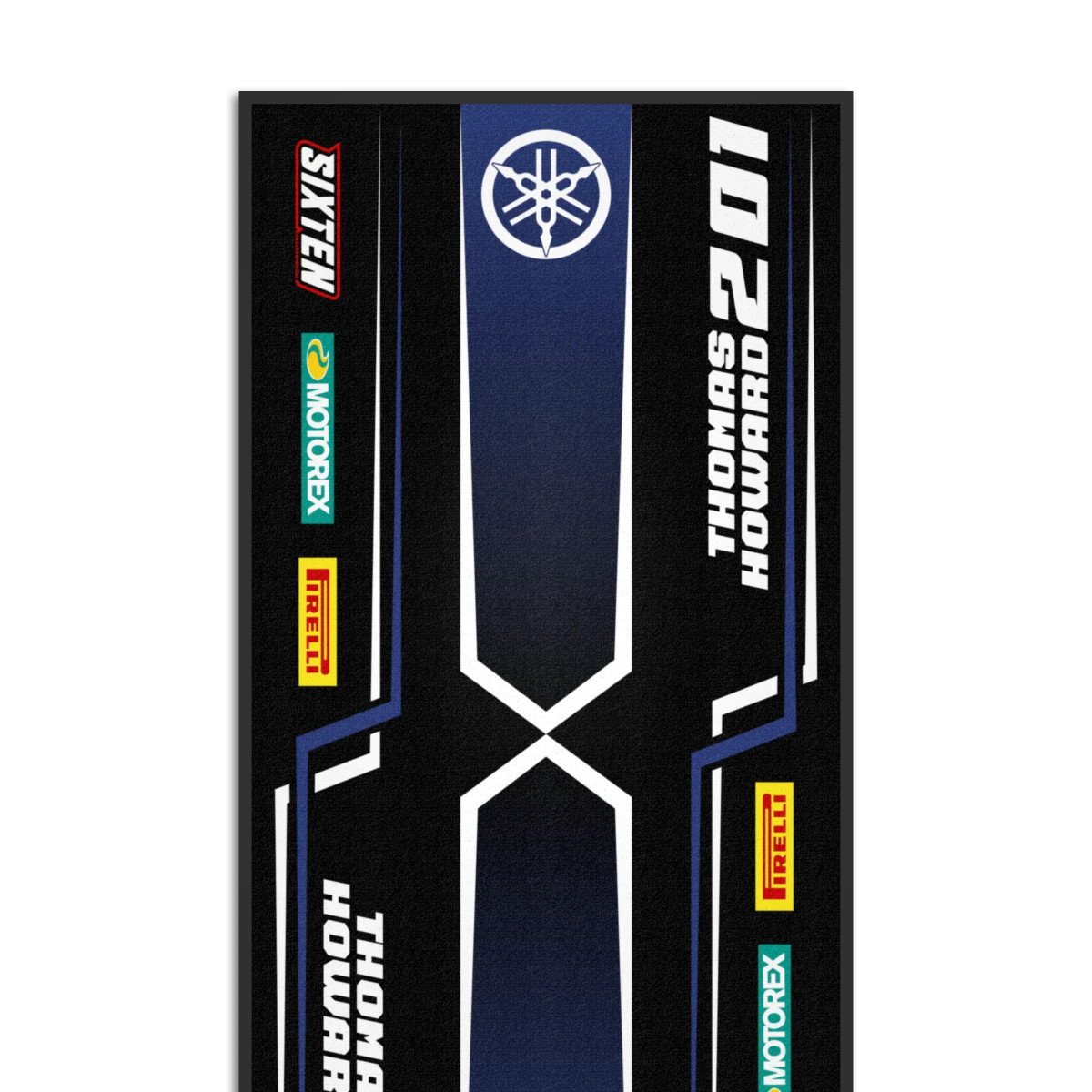 Tapis Personnalisé Moto et Motorsport Yamaha