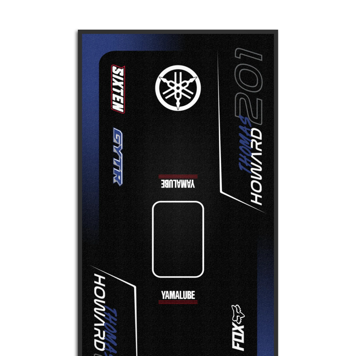Tapis Personnalisé Moto et Motorsport Yamaha