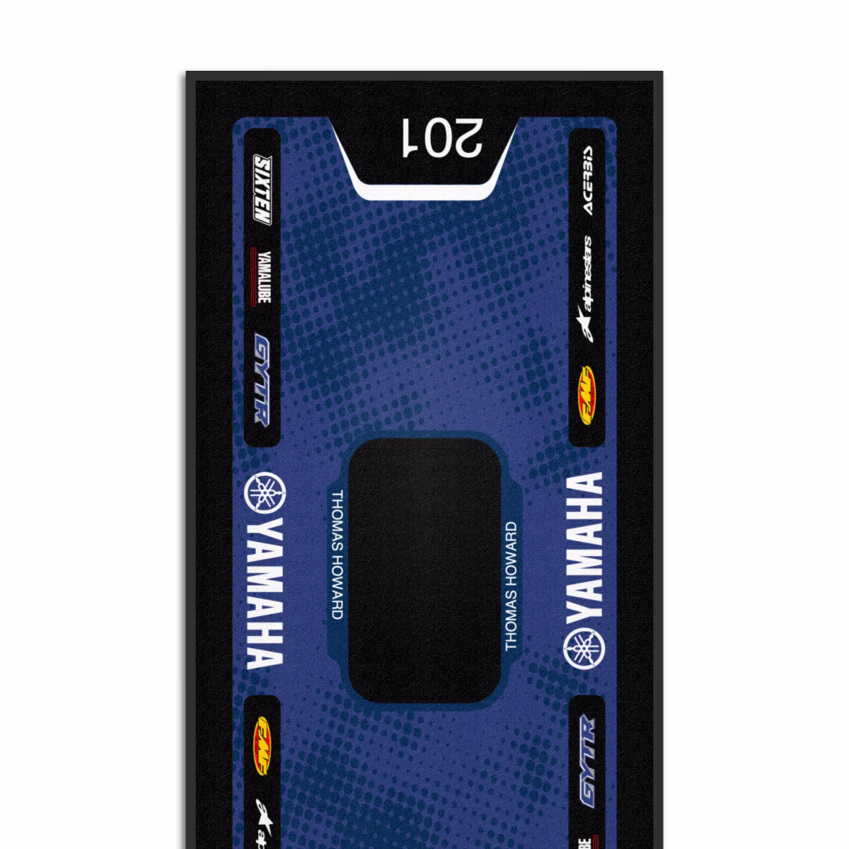 Tapis Personnalisé Moto et Motorsport Yamaha